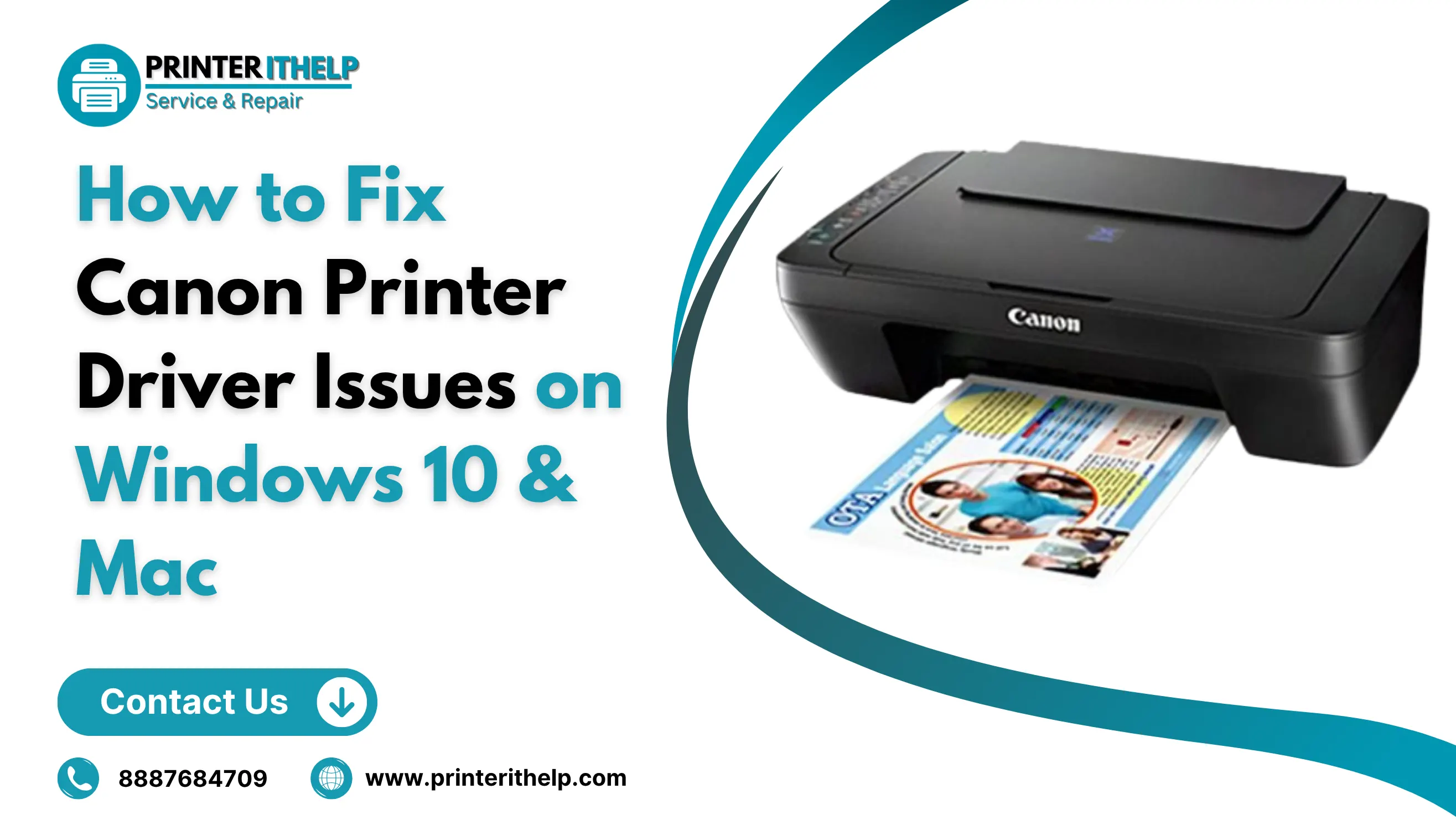Fix Canon Printer Driver Issues on Windows 10 & Mac